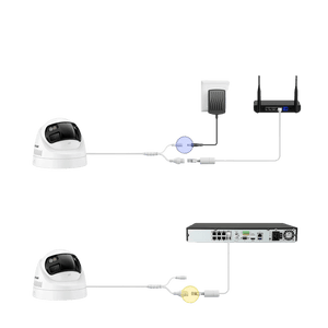 ANNKE 4K 8MP Dual - Lens Outdoor PoE Camera - 180 - Degree Wide View - stepyours.com