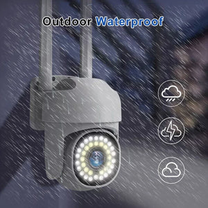 Yoosee 5MP Outdoor IP Camera Weatherproof IP66 360 PTZ Night Vision - stepyours.com