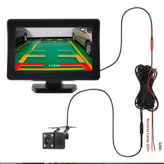 BYNCG 4.3 Inch Car Rear View Camera Kit With Display 2 In 1 Night Vision - stepyours.com