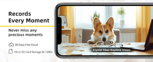 BoyKeep 2K Smart WiFi Security Camera - 360 Degree PTZ And Dual Band 5G 2.4GHz by stepyours.com