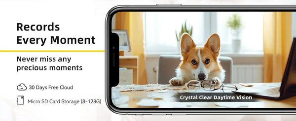 BoyKeep 2K Smart WiFi Security Camera - 360 PTZ Indoor Surveillance Hooks - stepyours.com