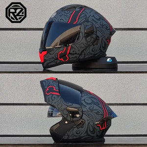 Modular Flip Up Motorcycle Helmet — product view 6