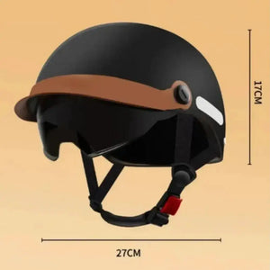 Vintage Electric Bicycle Helmet — product view 6