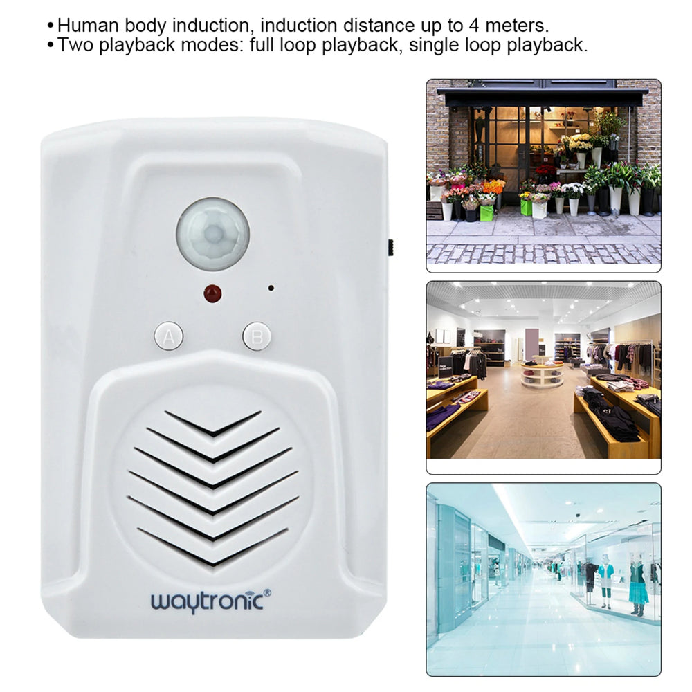 Doorbell Alarm MP3 With Motion Sensor And USB Memory - stepyours.com
