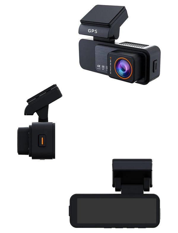 Acceo 4K Dash Cam With GPS WiFi Dual Lens Night Vision Front Rear - stepyours.com