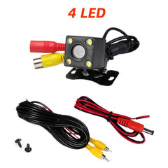 Car Rear View Camera With 4 8 12 LED Night Vision Display For Parking Reversing - stepyours.com