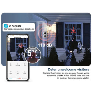 OK - A2 - EU PTZ WiFi Camera With Auto Tracking AI Detection Full Color Night Vision - stepyours.com