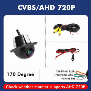 Smartour Car Rear View Camera 1080P Night Vision Waterproof 170 Degree Fish Eye - stepyours.com
