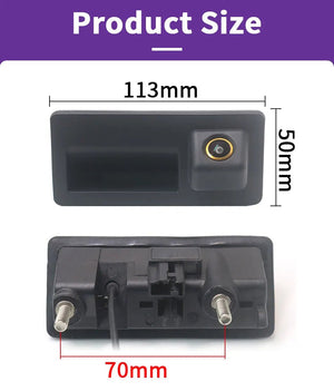 AHD 1080P Car Tailgate Handle Rear View Camera For VW Passat Golf Jetta Polo - stepyours.com