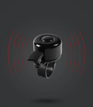 Aluminum MTB Bike Bell - Clear Safety — product view 17