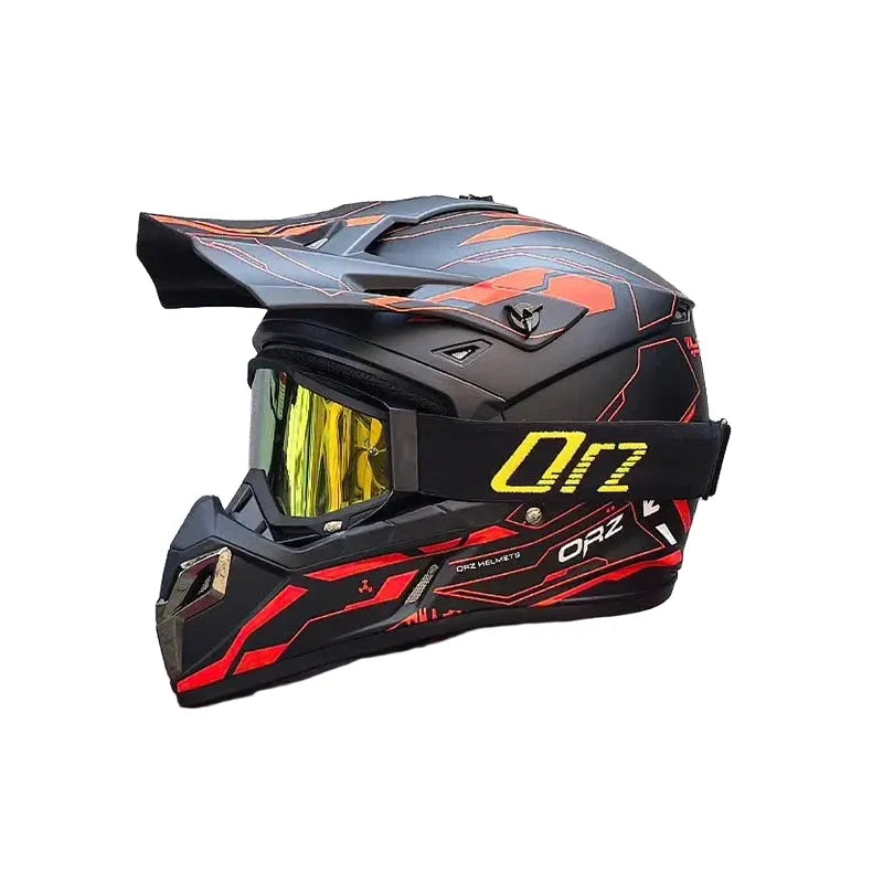 Dot Abs Off Road Motorcycle Helmet — product view 1