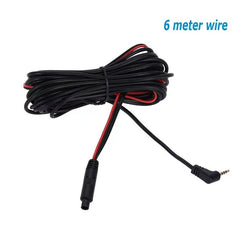 Dashcam Extension Cable 4 Pin 5 Pin Streaming Rear Camera 2.5mm Jack 10m - stepyours.com