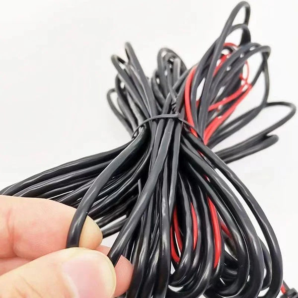 Dashcam Extension Cable 4 Pin 5 Pin Streaming Rear Camera 2.5mm Jack 10m - stepyours.com