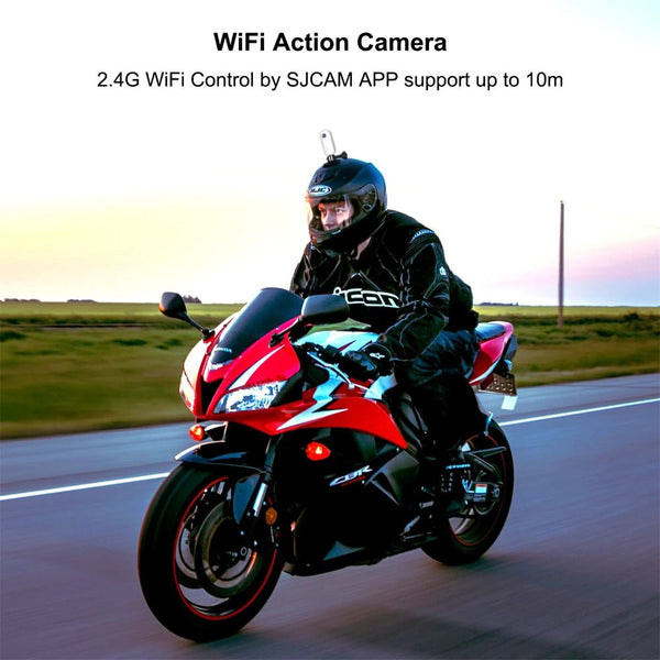 SJCAM C100 Plus Action Camera 4K Waterproof 30M With 2 4G WiFi EIS For Sports - stepyours.com
