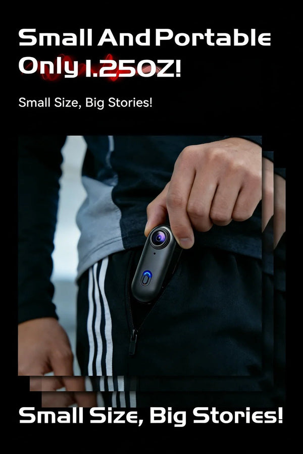 POV Magnetic 4K Waterproof Action Camera With WiFi For Helmet Bike Vlog - stepyours.com