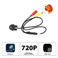 IP68 Waterproof 180 Degree Auto Parking Assist Rear View Camera 1080P AHD - stepyours.com