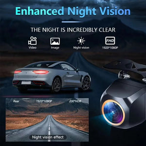 Rear View Camera 200 Degree AHD 1920X1080P Golden Fisheye Lens HDR Night Vision - stepyours.com