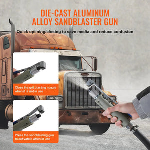 Portable Air Sand Blaster Kit — product view 4