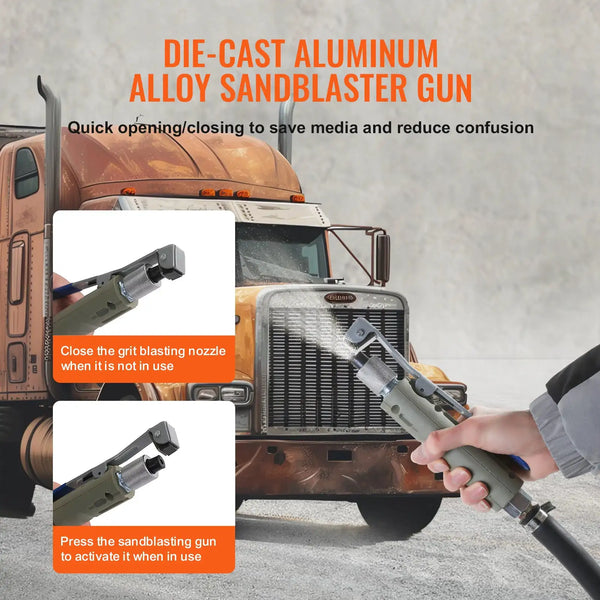 Portable Air Sand Blaster Kit — product view 4