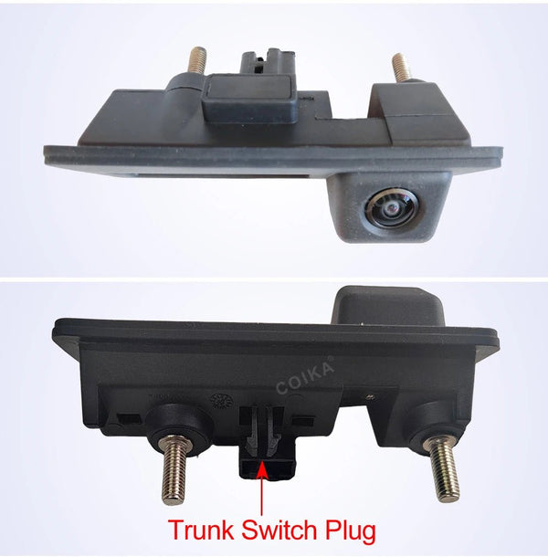 AHD 1920x1080P Car Rear Camera For VW Audi Skoda 170 Degree Wide View - stepyours.com