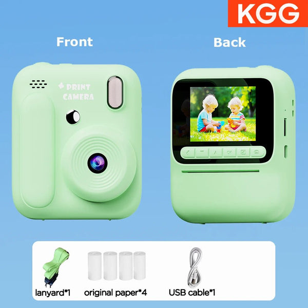 Kids Color Printing Instant Camera 32GB 1080P Digital Photo Video Gift - stepyours.com