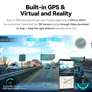 DDPAI Z40 Dash Cam Car Camera Sony IMX335 1944P GPS WiFi 360 Rotation - stepyours.com