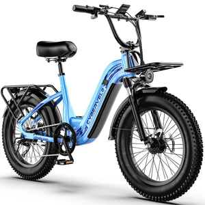 Cybervelo Fat Tire E Bike — product view 10