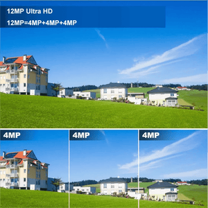 Solar Powered Dual Lens WiFi CCTV Camera With 12MP 10X Zoom PTZ IP66 Outdoor - stepyours.com