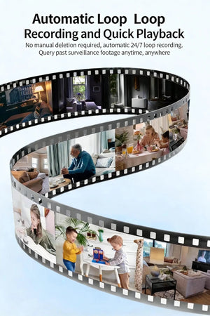 1080P WiFi IP Camera Outdoor Waterproof 2MP Baby Monitor Motion Alerts - stepyours.com