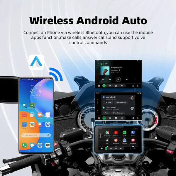 Ekiy Wireless CarPlay Moto GPS — product view 4