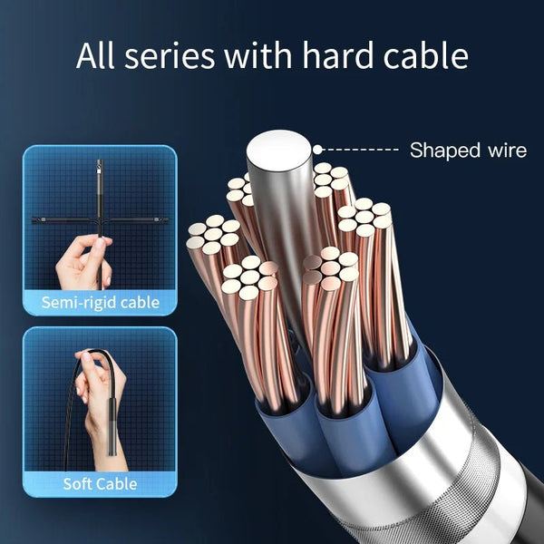 KERUI 2MP Industrial Endoscope Camera - Dual Lens, IP67 Waterproof, Type - C Ready - stepyours.com