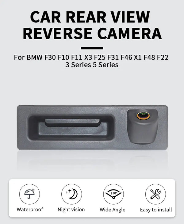 AHD 1080P Waterproof Night Vision Rear View Camera For BMW 3 Series And 5 Series - stepyours.com