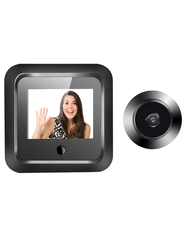 New 2.4 Inch Peephole 120° Smart Digital Door Viewer Camera Security Monitor 240x320 HD Visual Doorbell 300000 Pixels Resolutio by stepyours.com