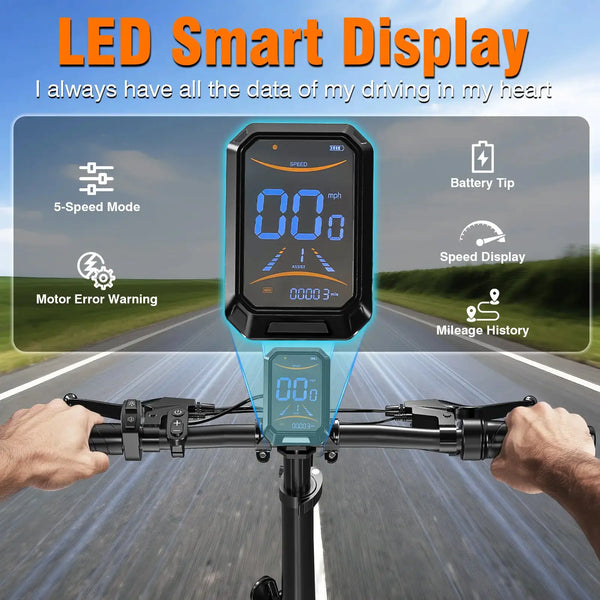 Foldable Electric Bike For Adults — product view 6