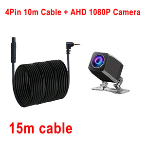 1080P AHD Car Rear View Camera For DVR Dashcam Waterproof 4 Pin 2.5mm Jack - stepyours.com