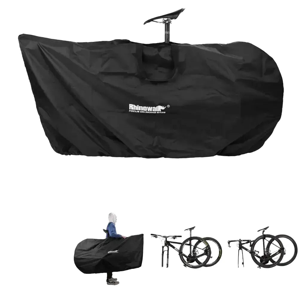 Rhinowalk Road Bicycle Storage Bag Cover Portable Fits 27.5' and Below MTB/700C Road Bike Light Bike Travel Carry Shoulder Bag