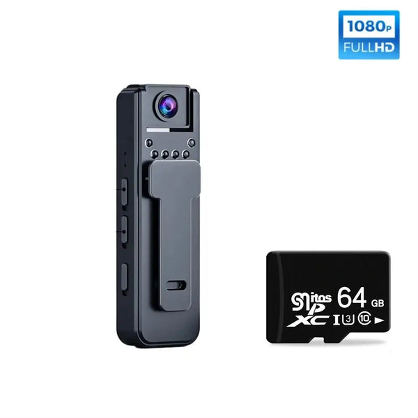 HD Mini Body Cam With Infrared Night Vision Video Recorder — product view 9