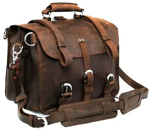 Leather Duffle Bag - Men Travel — product view 20