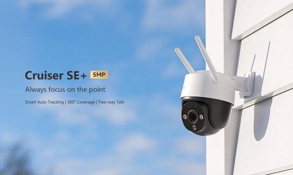 IMOU Cruiser SE Plus Outdoor WiFi Camera AI Human Detection Night Vision - stepyours.com