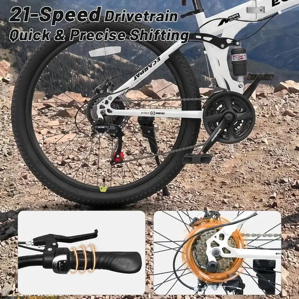 Inch Compact Folding Mountain Bike — product image 6