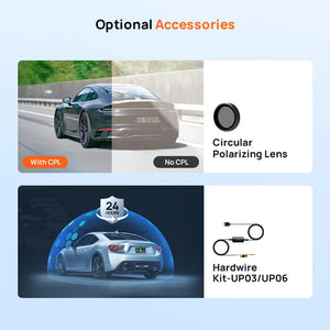 70mai Dash Cam A410 Front 1440P Rear 1080P Car DVR 256GB 24H Parking - stepyours.com