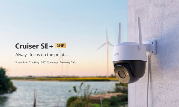 IMOU Cruiser SE Plus Outdoor WiFi Camera AI Human Detection Night Vision - stepyours.com