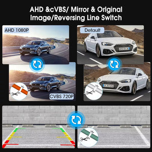 1080P AHD Car Rear View Camera Wide Angle Night Vision For Safer Reversing - stepyours.com