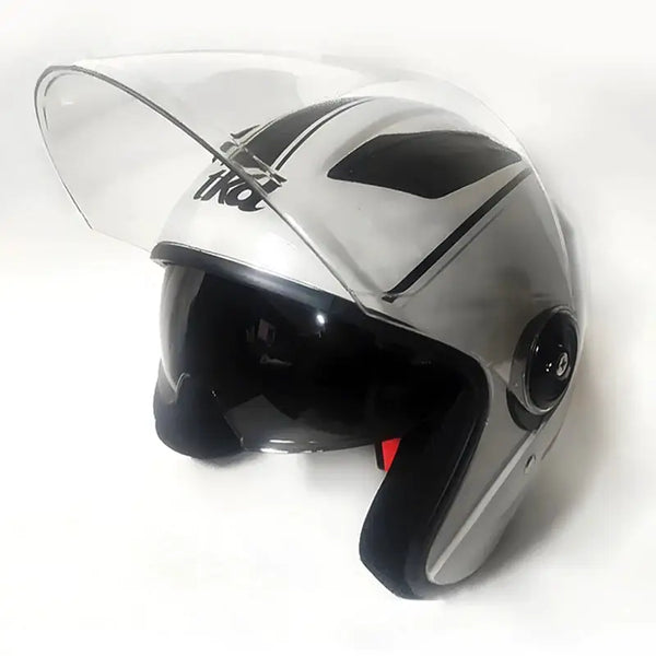 Dual Visor Flip Up Motorcycle Helmet — product view 3