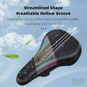 Comfort Gel Bicycle Seat Cover Memory Foam Bike Accessory