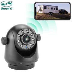 GreenYi 5G WiFi Magnetic Hitch Rear View Camera Night Vision Trailer RV - stepyours.com
