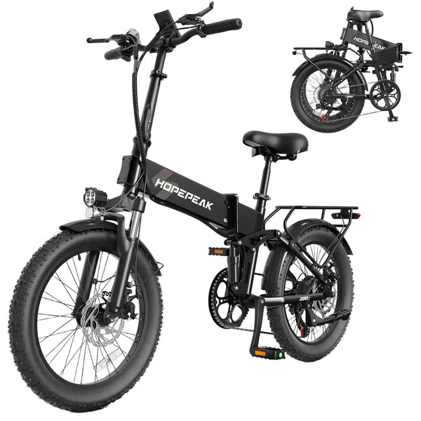 Hopepeak - Folding Ebike — product view 1