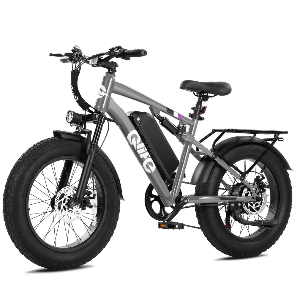 Qlife Fat Tire Ebike - Mile Range — product view 7