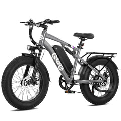 Qlife Fat Tire Ebike - Mile Range — product view 7