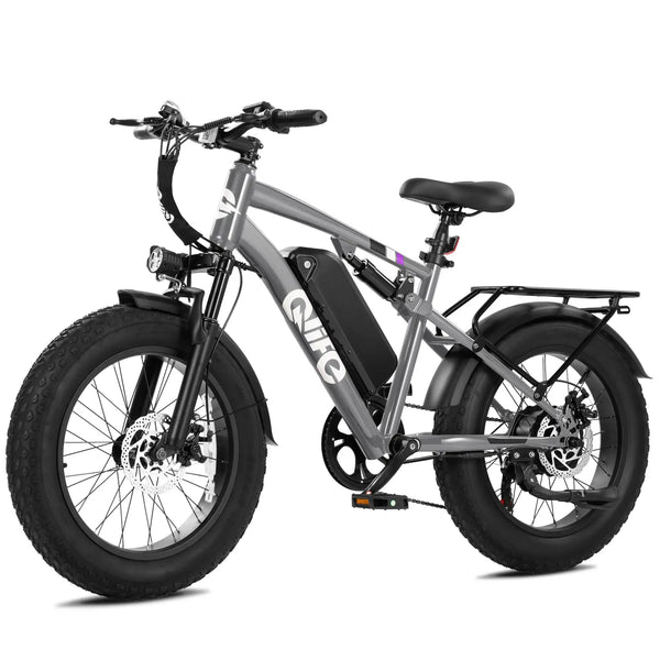 Qlife Fat Tire Ebike - Mile Range — product view 7